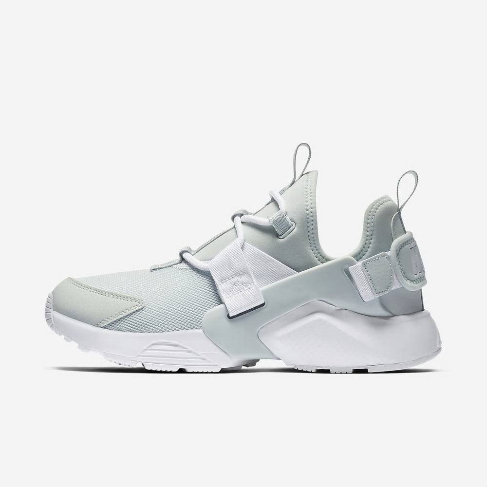 Sneakers Nike Air Huarache City Low Grise 3856-029 Barely Grey/White/Barely Grey Femme | XNQ-31935427